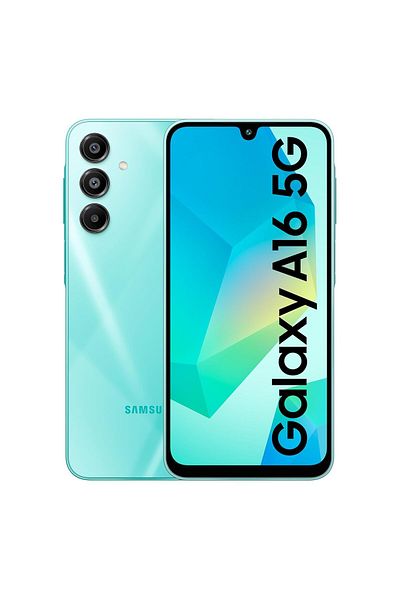 Samsung جالكسي A16 5G (أخضر فاتح، ذاكرة وصول عشوائي (RAM) سعة 8 جيجابايت، سعة تخزين 128 جيجابايت)
