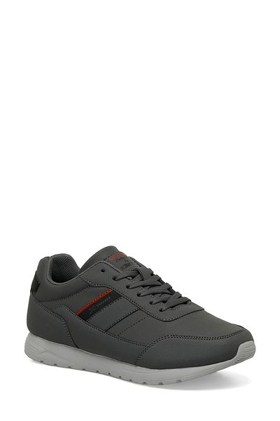 Kinetix LESCAR PU 4PR Unisex Gray Sneaker