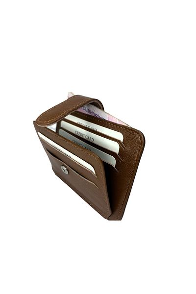 yavuz deri Slim Model Card Holder Genuine Leather