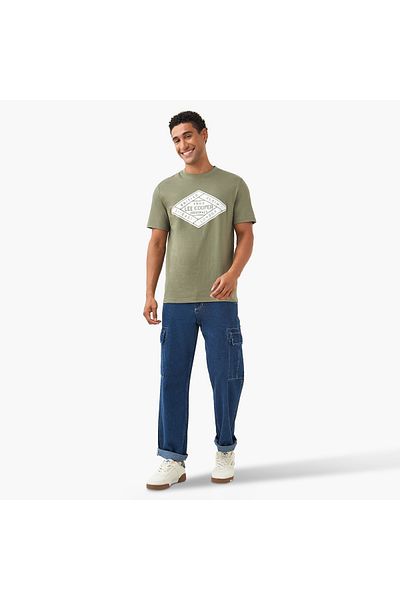 Lee Cooper Lee Cooper Logo Detail Crew Neck T-shirt