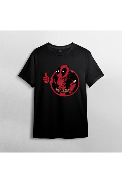 Pixxa Μπλουζάκι Deadpool Pipboy Fallout Unisex 100% βαμβακερό με λαιμόκοψη