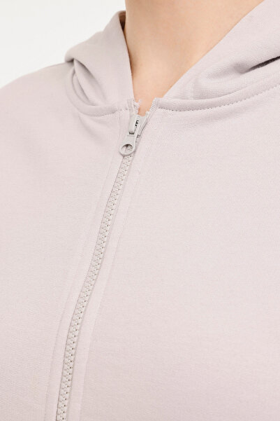 Kinetix Wb Agnes 18bt209 4pr Açık Gri Kadın Eşofman Üstü