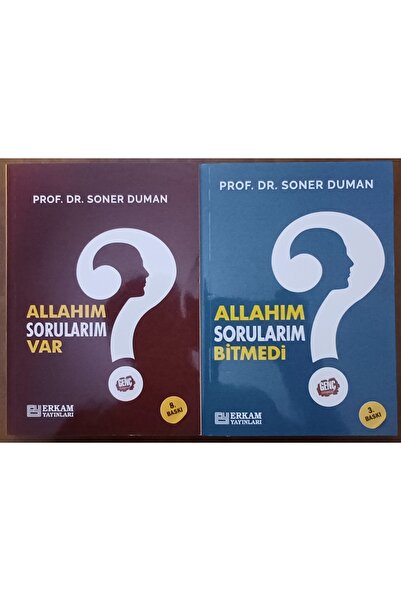 Erkam Yayınları Allahım Sorularım Var? Ve Allah'ım Sorularım Bitmedi? 2 Set