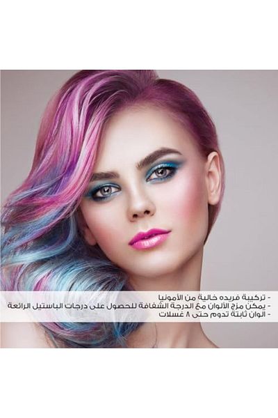 Revolution Temporary Hair Dye - Transparent