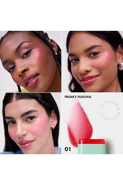 SEPHORA COLLECTION Color Twister Oil-in-Stick for Lip & Cheek 01 Freaky Fuchsia 8.5ml