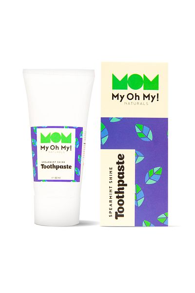 My Oh My Naturals My Oh My! Naturals Organic Sweet Mint Children's Toothpaste with Essential Oil Fluoride