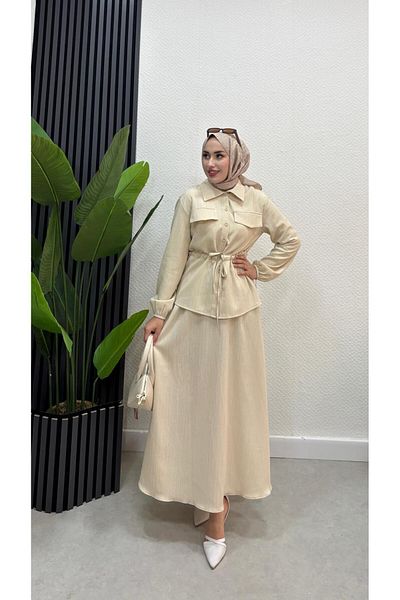 BRN IŞIK TESETTÜR Σετ με φούστα Meltem Hijab