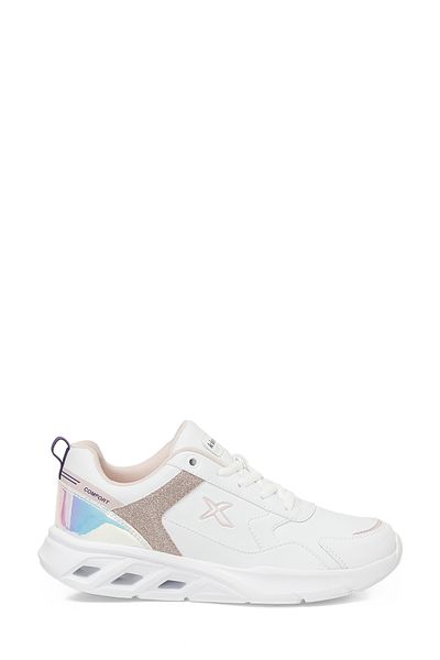 Kinetix FERGUS J G 4PR Pantofi sport albi pentru fete