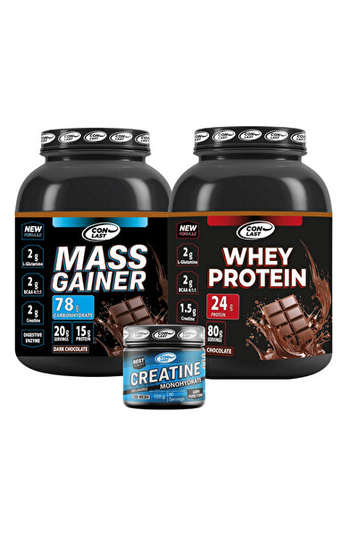 Conlast WHEY PROTEİN 2000G MASS GAİNER 2000G Hediye Creatine