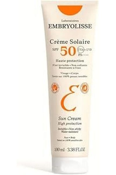 Mu Art Embryolisse Sun Cream Spf 50, 100 ml