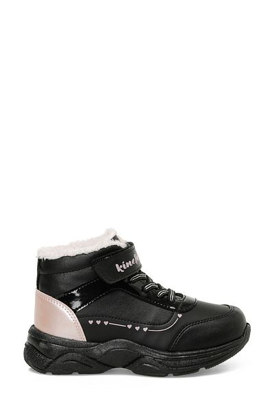 Kinetix Nasta 4Pr Black Girl's Sneaker Boots