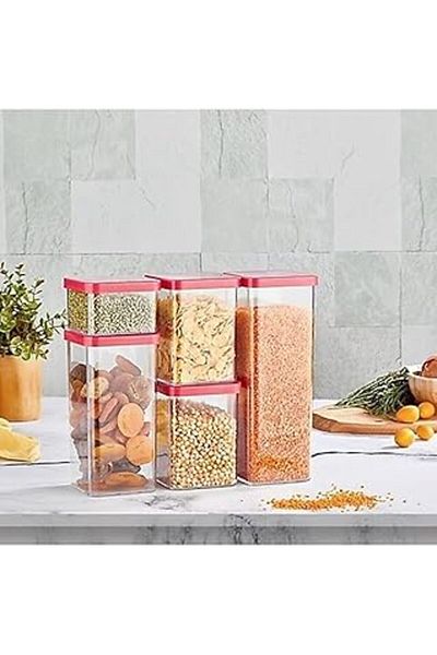 Mu Art 5' Orange Vacuum Storage Container