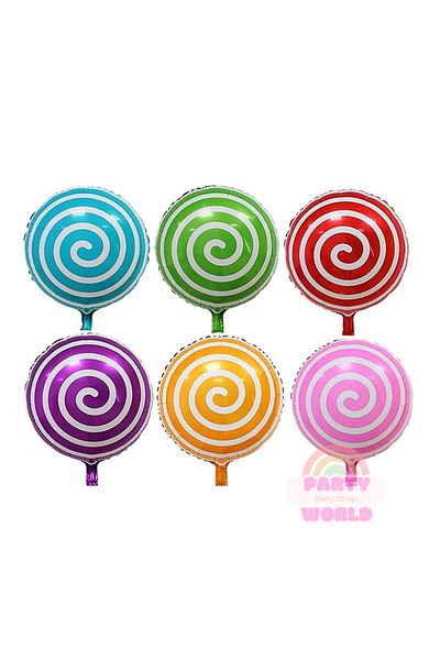 party world Pink Candy (Lollipop) Foil Balloon 18 Inch (45 cm)