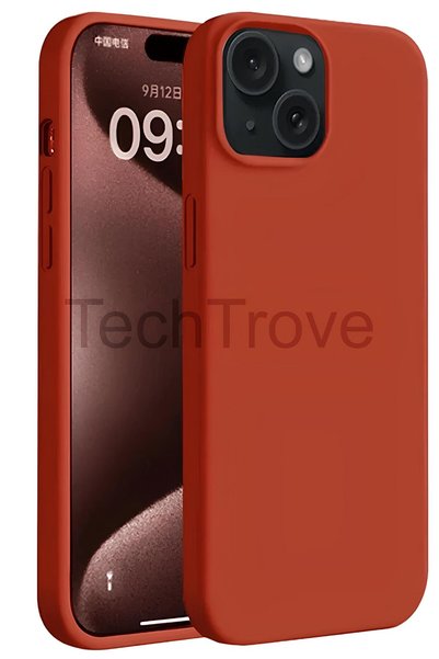 TechTrove Case for iPhone 15 Plus Case Soft and Flexible Tpu Silicone Cover