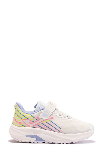 Joma Super Cross Jr 2402 White Female Child Running Shoes