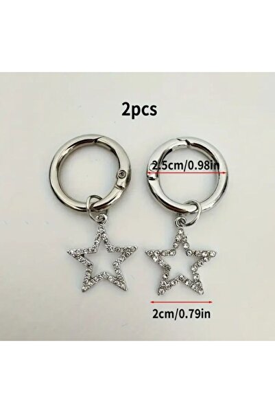 Dgt Luxury 2YK, Star Figured Clip Accessories - Shoes, Jacket, Buckle, Earring