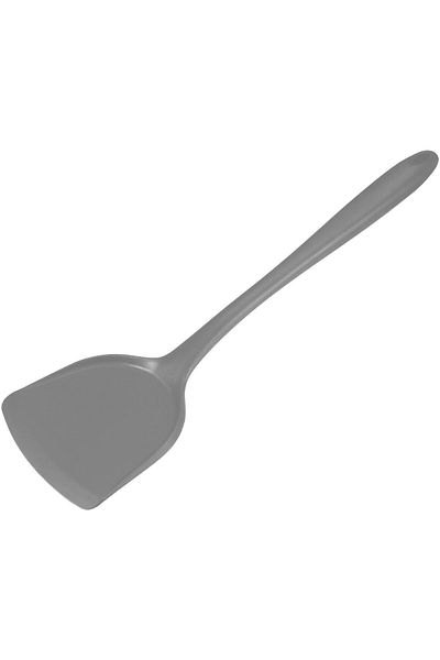 homeneeds Wide Tip Silicone Spatula Ultra Hard, High Temperature Resistant and Non-Stick