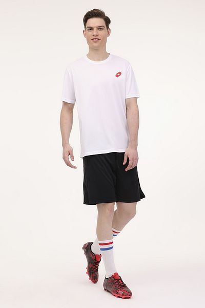 Lotto Tricou cu mânecă scurtă pentru bărbați M-billy Tee 4fx alb