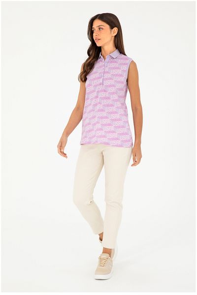 U.S. Polo Assn. U.S. Polo Assn Polo Collar Slim Fit Women's T-Shirt