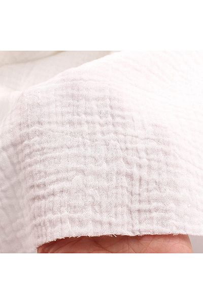 Zeren Home Pânză de muselină 2 straturi, potrivită pentru confecţionarea bumbacului organic, pantaloni scurţi, cămăşi, pantaloni, prosoape, pijamale 100x160cm