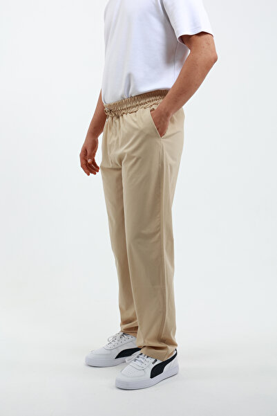 OXVİN Cushy Cool Ανδρικό Oversize Loose Cut Παντελόνι Αλεξίπτωτο, Gabardine Φαρδύ φαρδύ παντελόνι