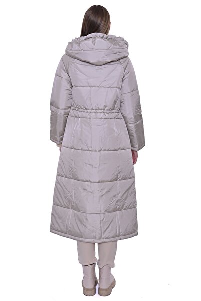 Invee İNVEE 6681 Şişme Mont - Bej