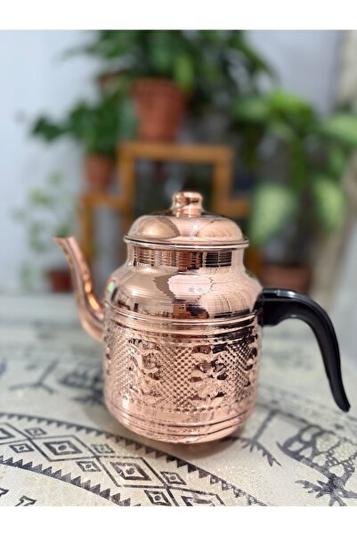 Erişim Bakırhanem إبريق شاي نحاسي من Sebe Home