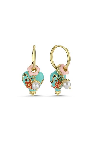 CHARMLUCKY Charm Hook Earrings