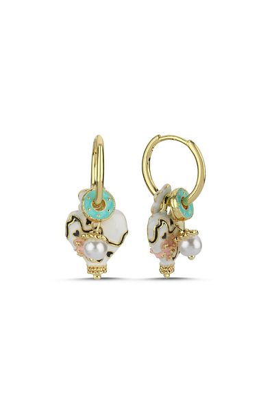 CHARMLUCKY Charm Hook Earrings