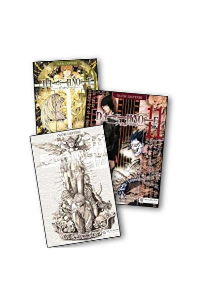 Akıl Çelen Kitaplar Death Note 10-11-12. Ciltler Manga Seti 4