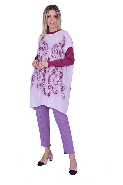 Invee 6921 INVEE Knitwear - سترة كرزية، مادة PaperMix