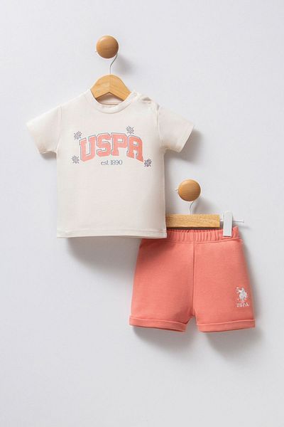 U.S. Polo Assn. U.S. Polo Assn. Baby Girl Blue Baby Set