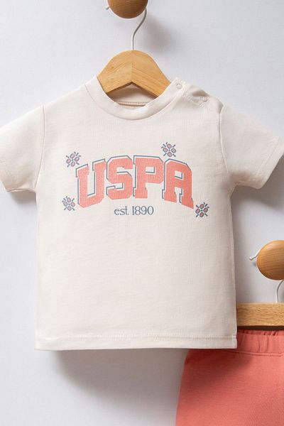 U.S. Polo Assn. U.S. Polo Assn. Baby Girl Blue Baby Set