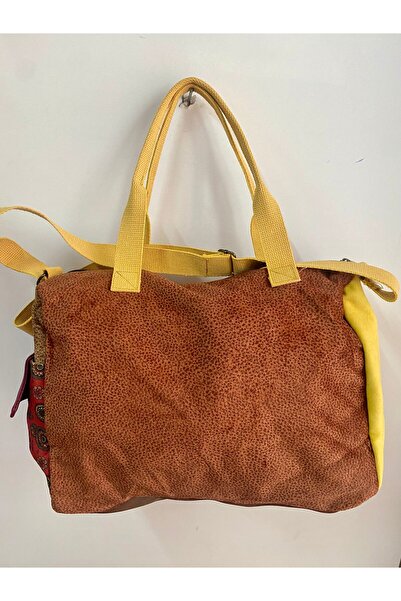 Street Bag Patchwork Etnik Otantik Bohem Omuz Çantası El Çantası Günlük Kullanım Seyehat Kullanım Postacı Çanta