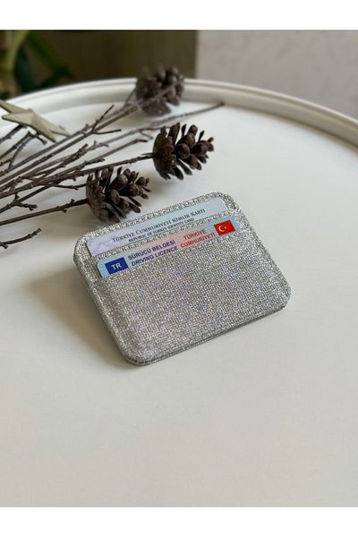ZEYS Glitter Shiny Women's Card Holder Wallet