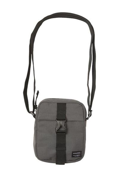 Jack & Jones Jacashford New Asphalt Grey Μικρή τσάντα ώμου χιαστί 12233477