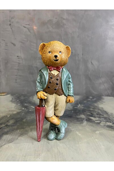 Gardenya Teddy Bear Koleksiyonu Retro Ayıcık Biblo Model 11