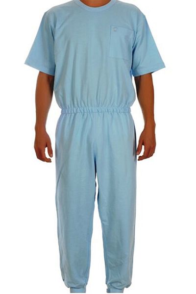 Bodmar Eh - 003 Men's Patient Care Overalls (Leg Zipper) Size m