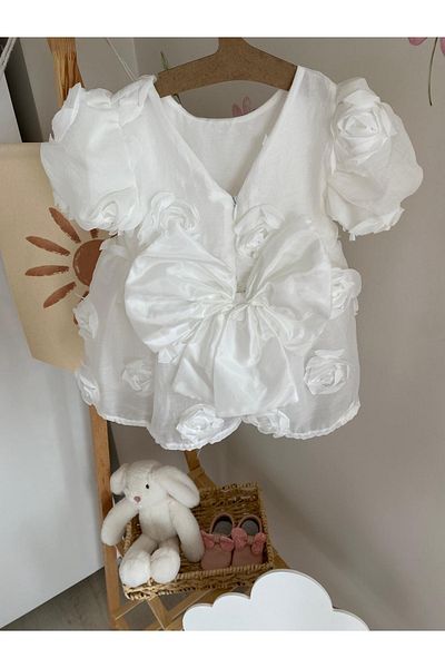 Lovelybird Embossed Rose Dress