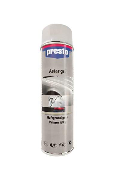 Presto Gümüş Gri Sprey Jant Boyama Seti+Vernik+Astar 500 Ml.