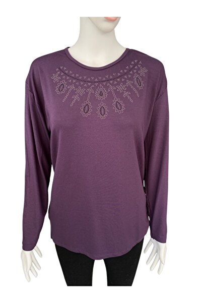 BİLGENS BUTİK Bluză din viscoză Mother Relaxed Fit