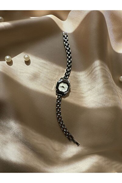 rubsey Retro Minimal Straw Cord Vintage Women's Wristwatch