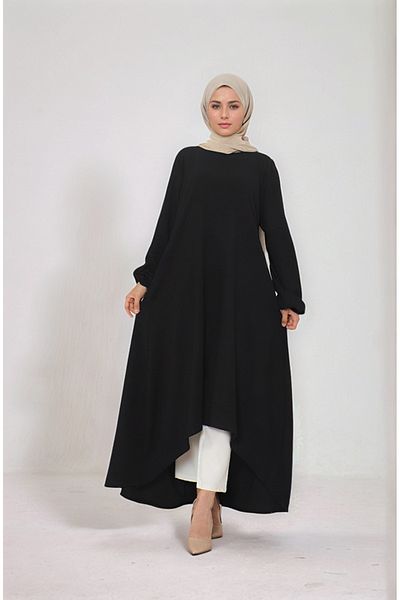 dilber fashion Asymmetric Cut Long Tunic