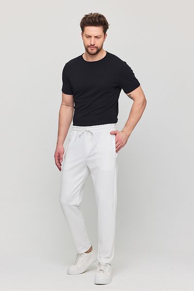 YXC Trend Maker Men's Regular Fit Soft Fabric Sweatpants with Elastic Waist