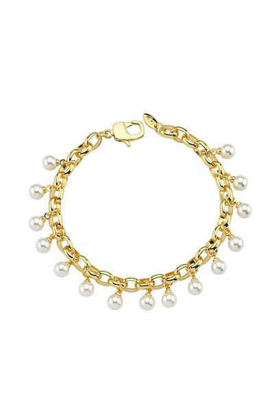 CHARMLUCKY Special Series Pearl Charm Bracelet