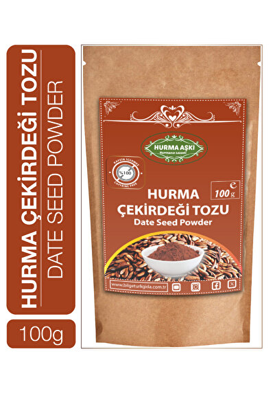 Bilgetürk Gıda HURMA AŞKI Hurma Çekirdeği Tozu 100 Gr