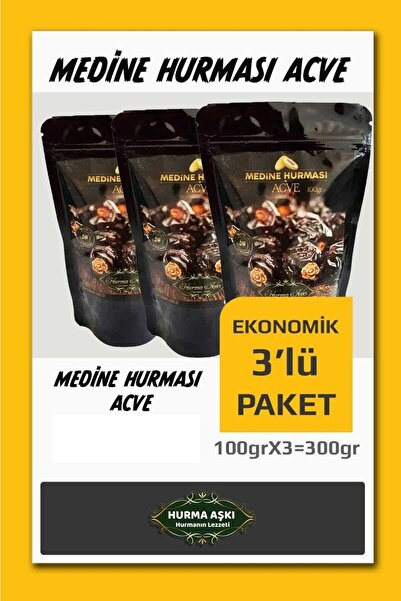 Hurma Aşkı Medine Hurması Acve 3x100gr
