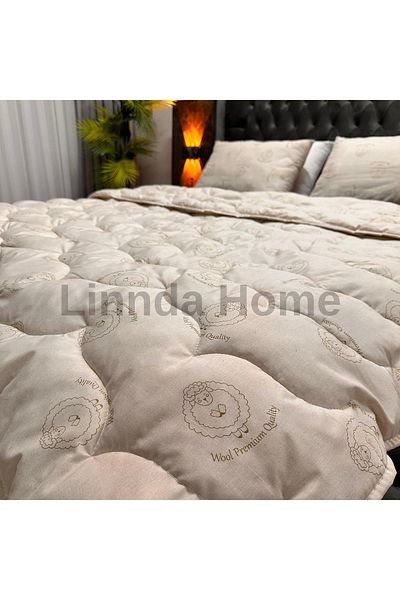 Linnda Home Μονό πάπλωμα από μαλλί Scoch