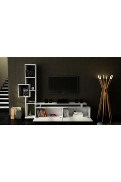 SAHABA Tulip white TV table