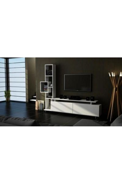 SAHABA Tulip white TV table